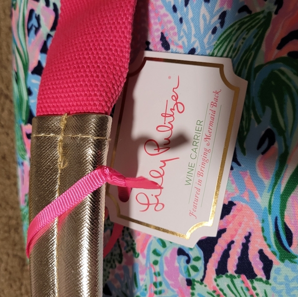 NWT! Lilly Pulitzer insulated wine carrier - Picture 2 of 10